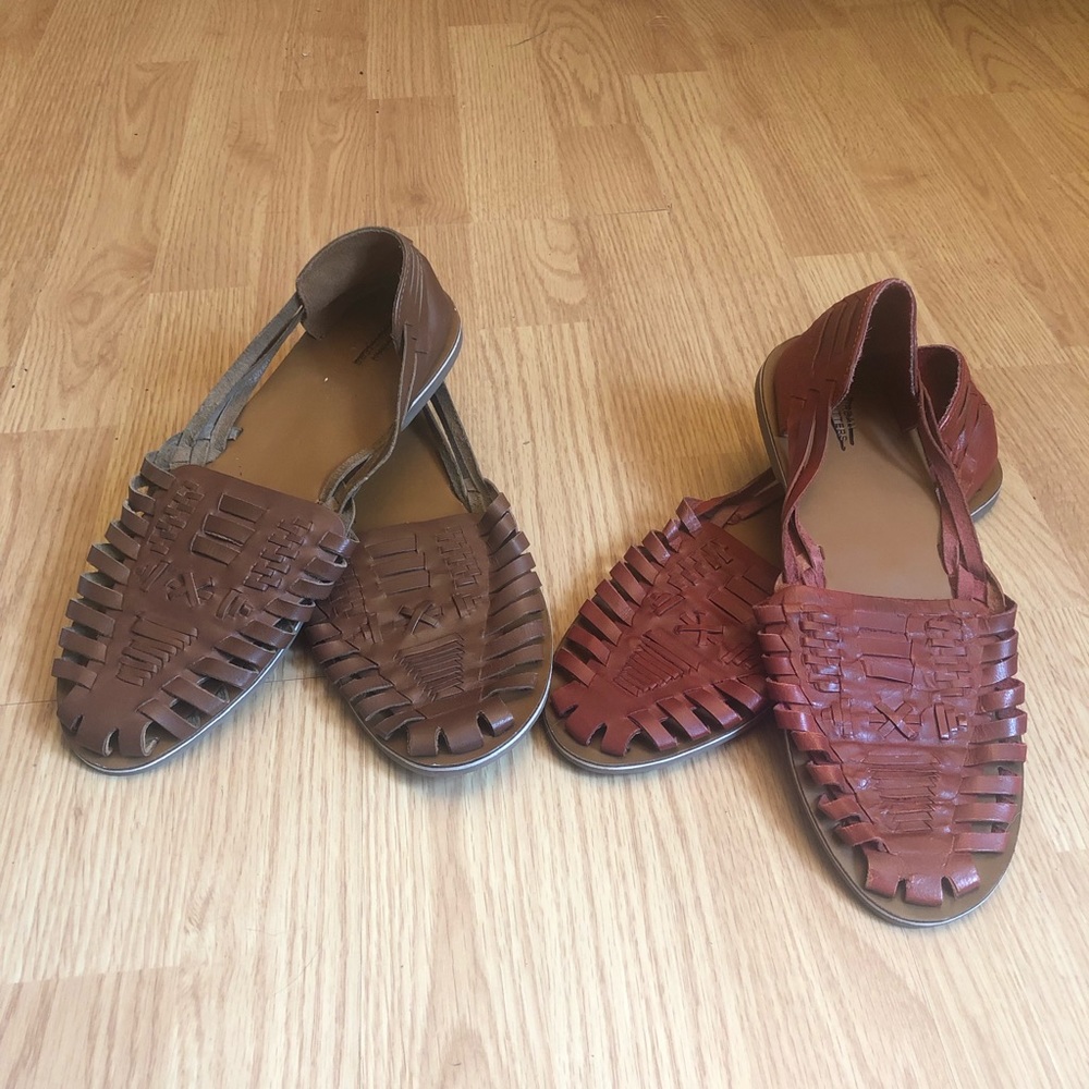 Urban outfitters woven flats